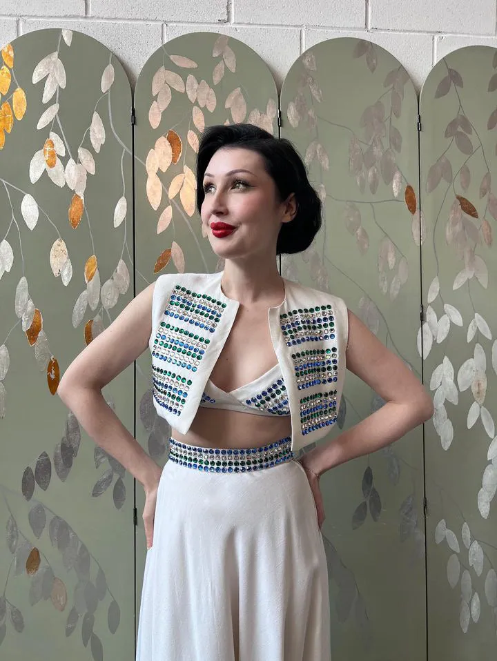 1980s Pauline Trigère Three Piece Set, XS