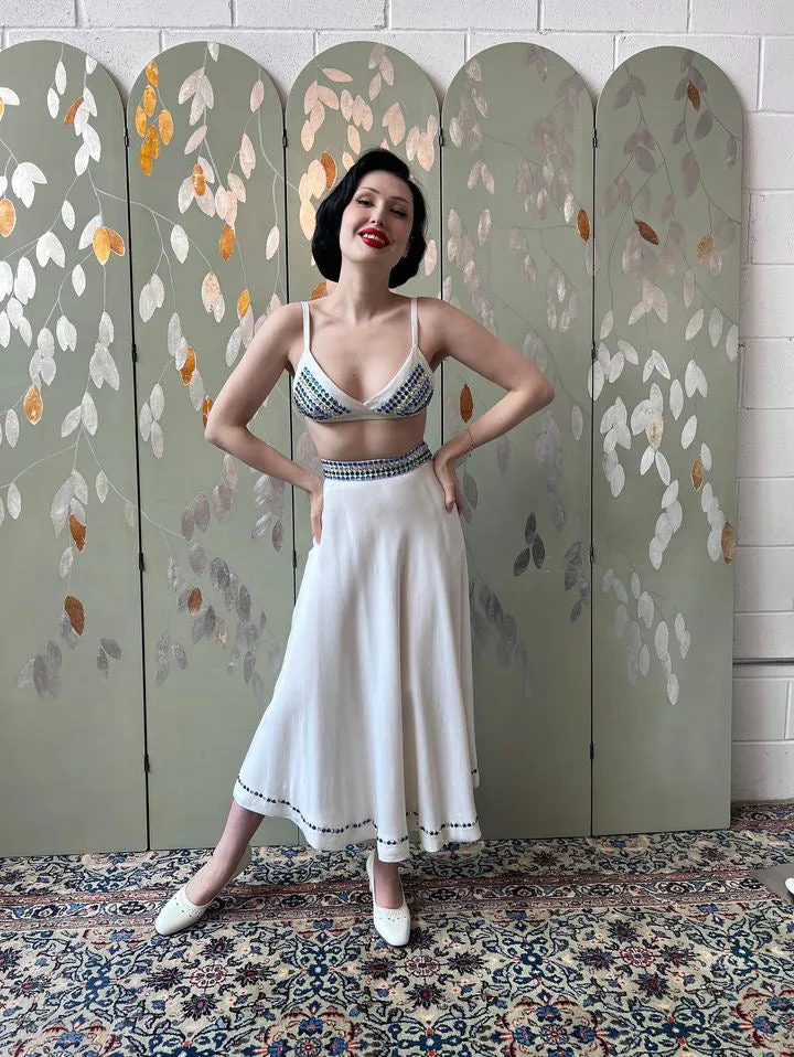 1980s Pauline Trigère Three Piece Set, XS