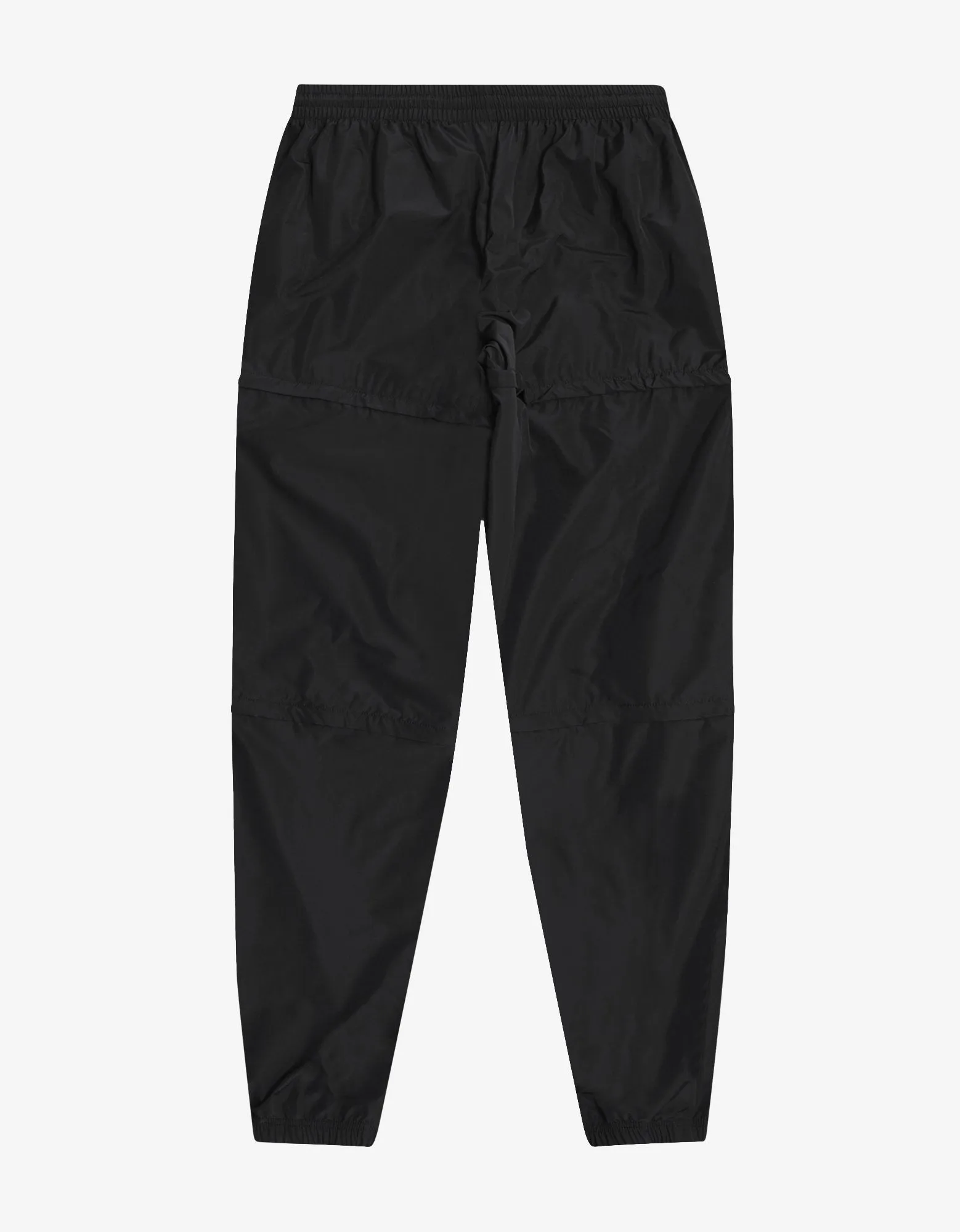 Black Copyright Logo Zipped Pants