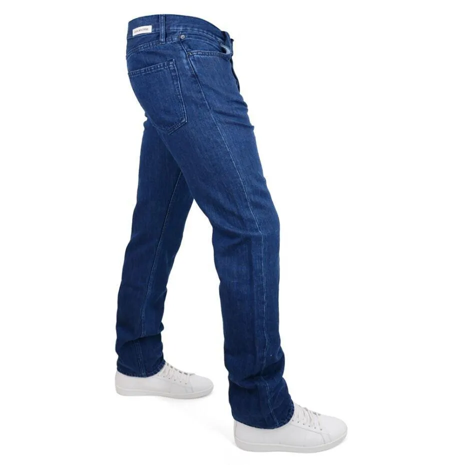 Blue JM-3 Rack Wash Relaxed Fit Jeans