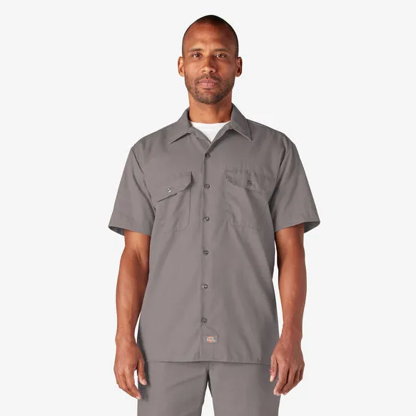 Dickies Short Sleeve Button Up Work Shirt