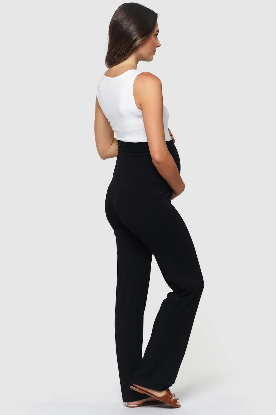 Essential Bamboo Pants - Black