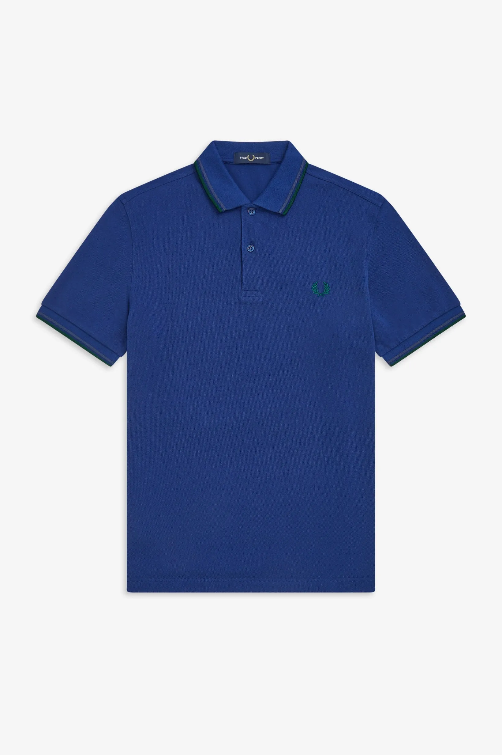 Fred Perry Polo Medieval Blue / Midnight Blue / Ivy