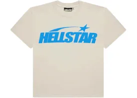 Hellstar Classic T-shirt (Regular Print) White/Blue