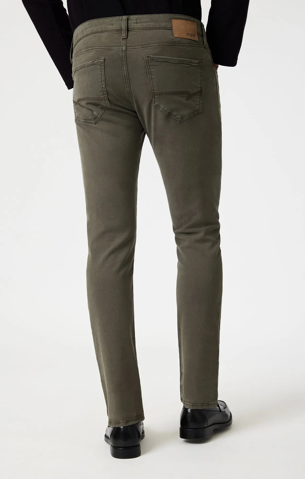 JAKE SLIM LEG IN TEA LEAF LUXE TWILL