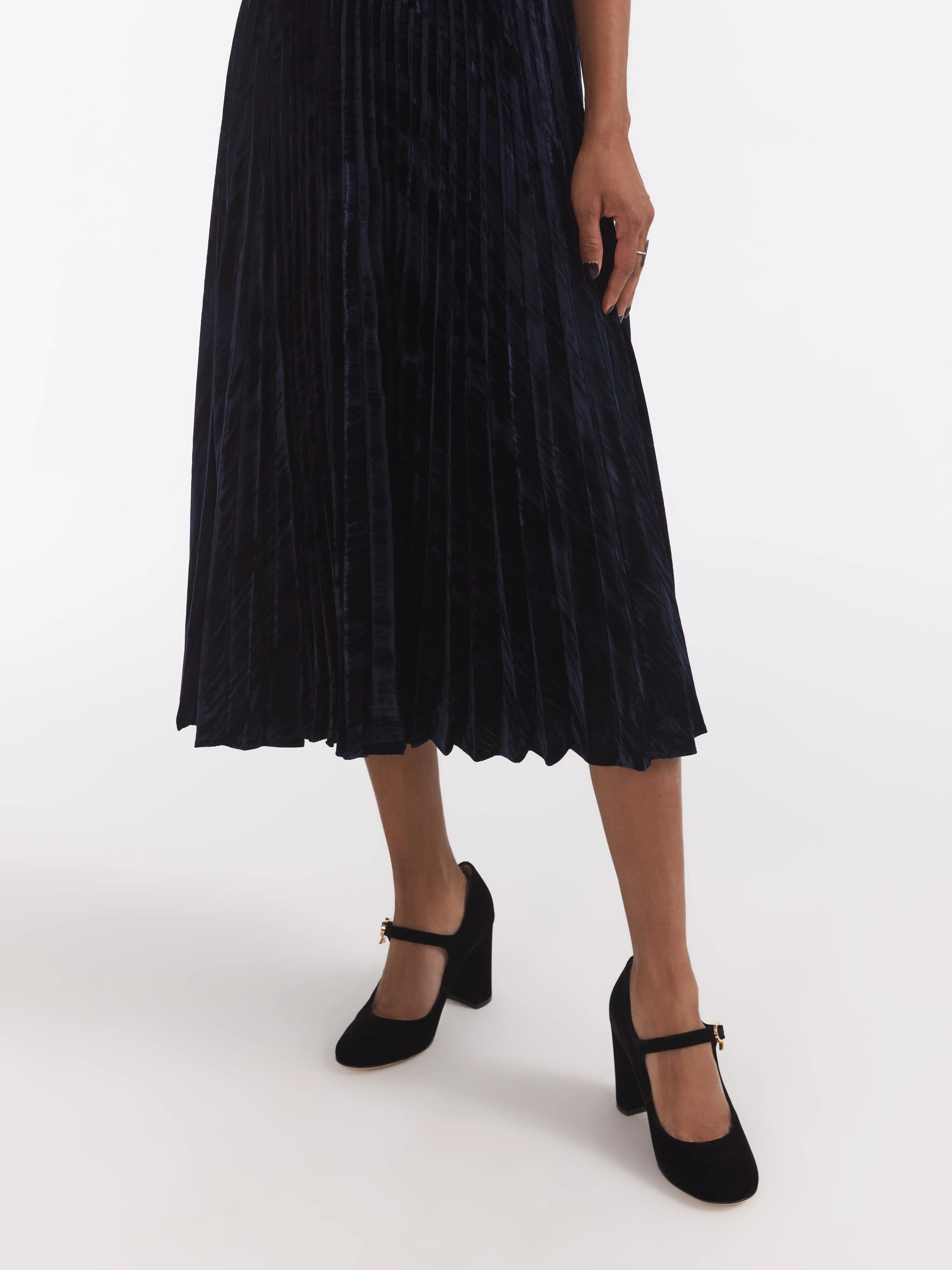 Kim Skirt in Dark Navy