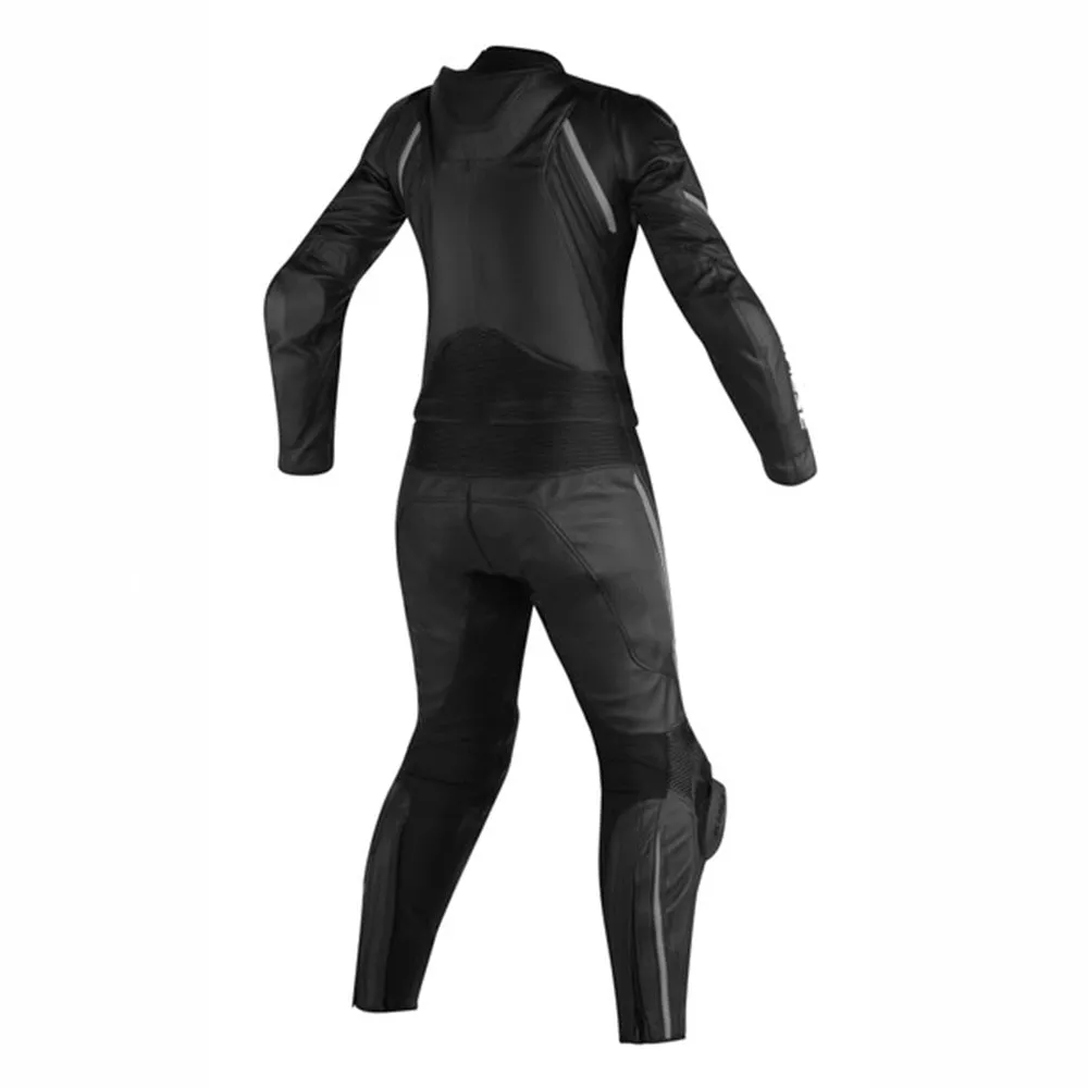 LADIES RAFX BLACK LEATHER RACING SUIT