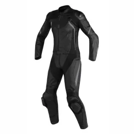 LADIES RAFX BLACK LEATHER RACING SUIT