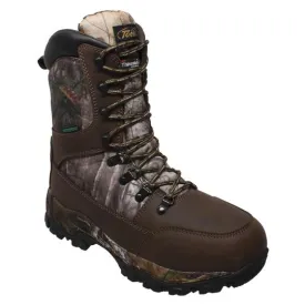 Men's 800G 10" Brown Camo Boot Leather Boots