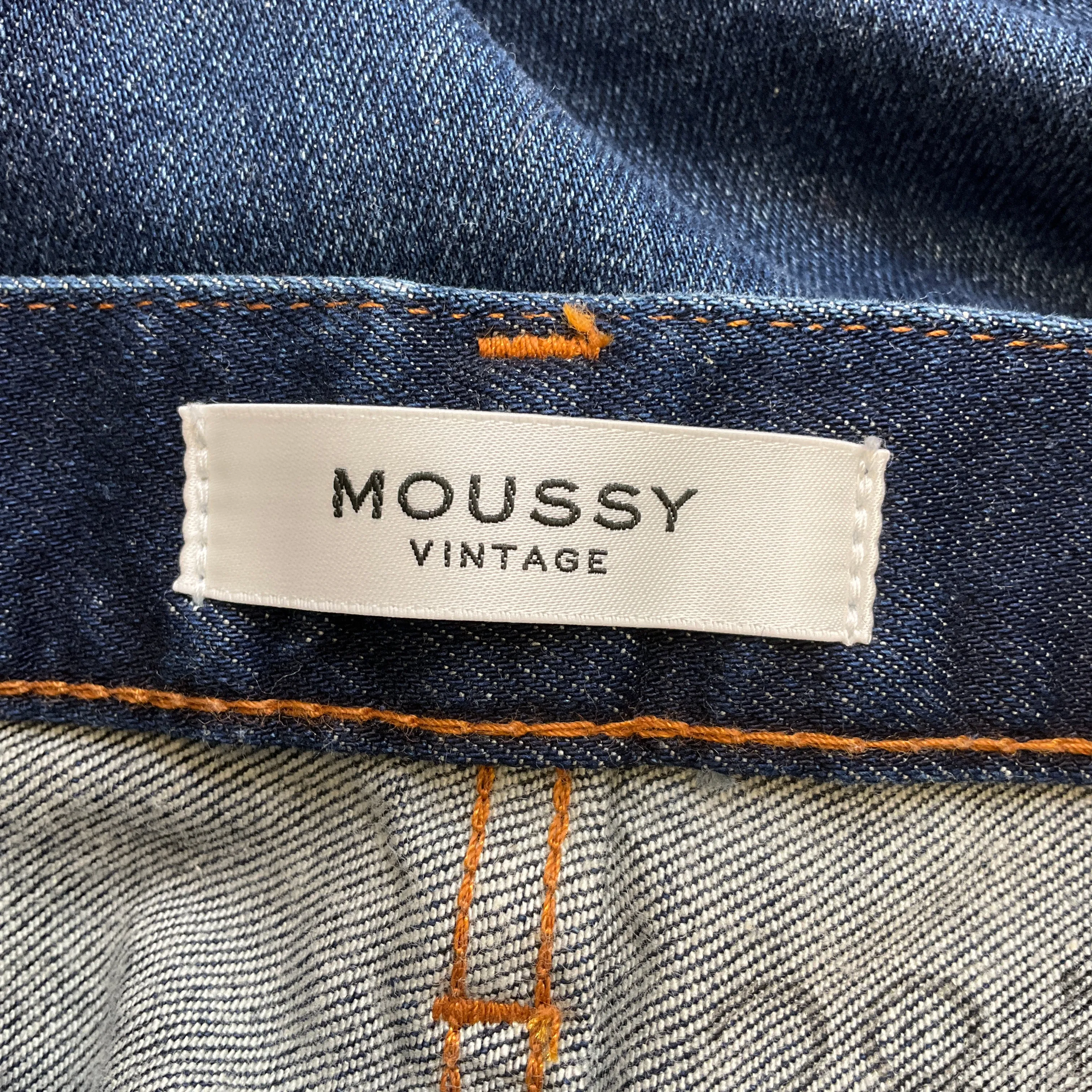 Moussy Vintage Dark Blue Cicero Skinny Jeans