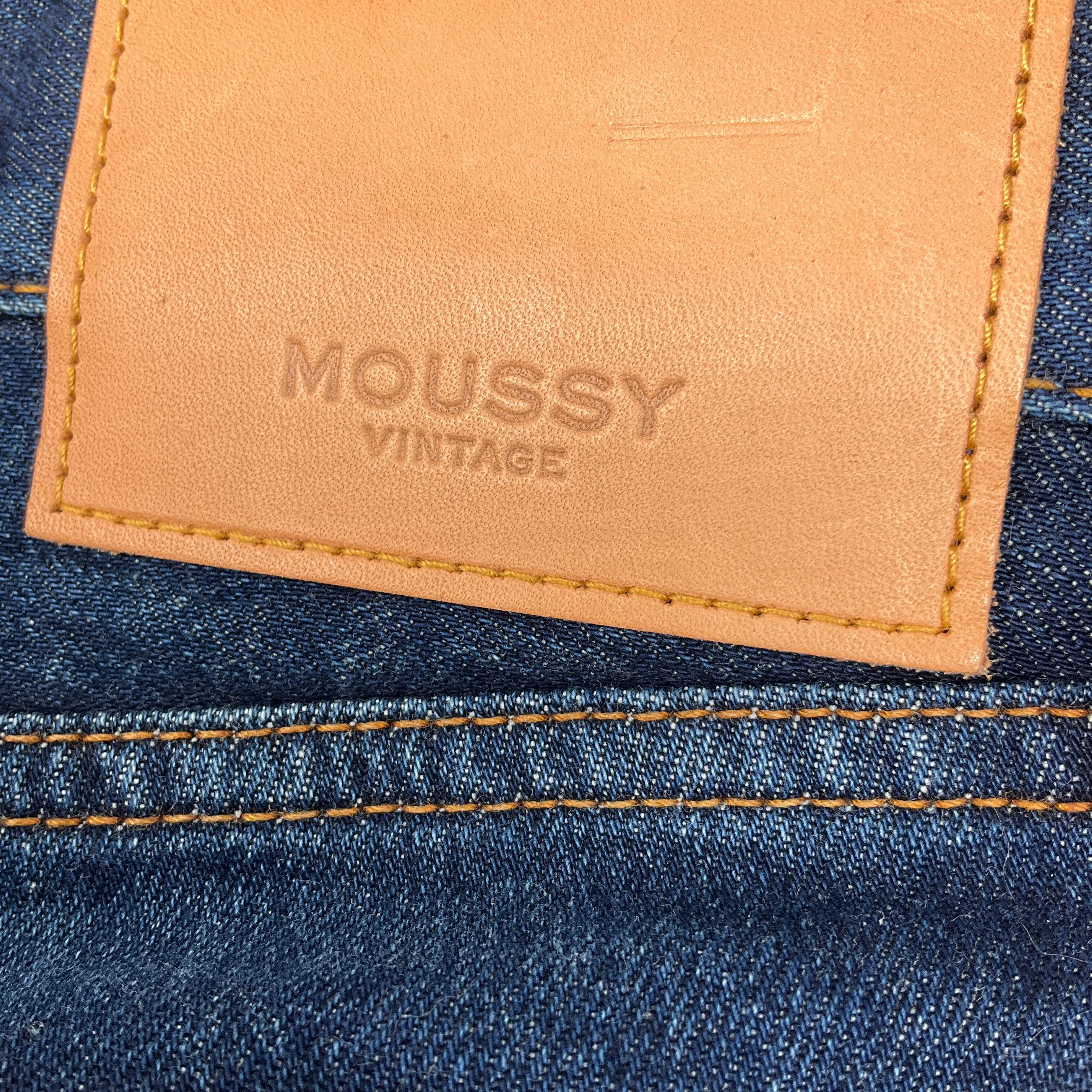 Moussy Vintage Dark Blue Cicero Skinny Jeans