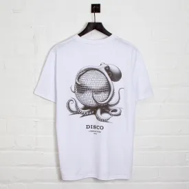 Octo Disco Labs NYC Back Print - Tshirt - White