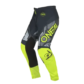 O'NEAL Element Camo Pants Gray/Neon Yellow