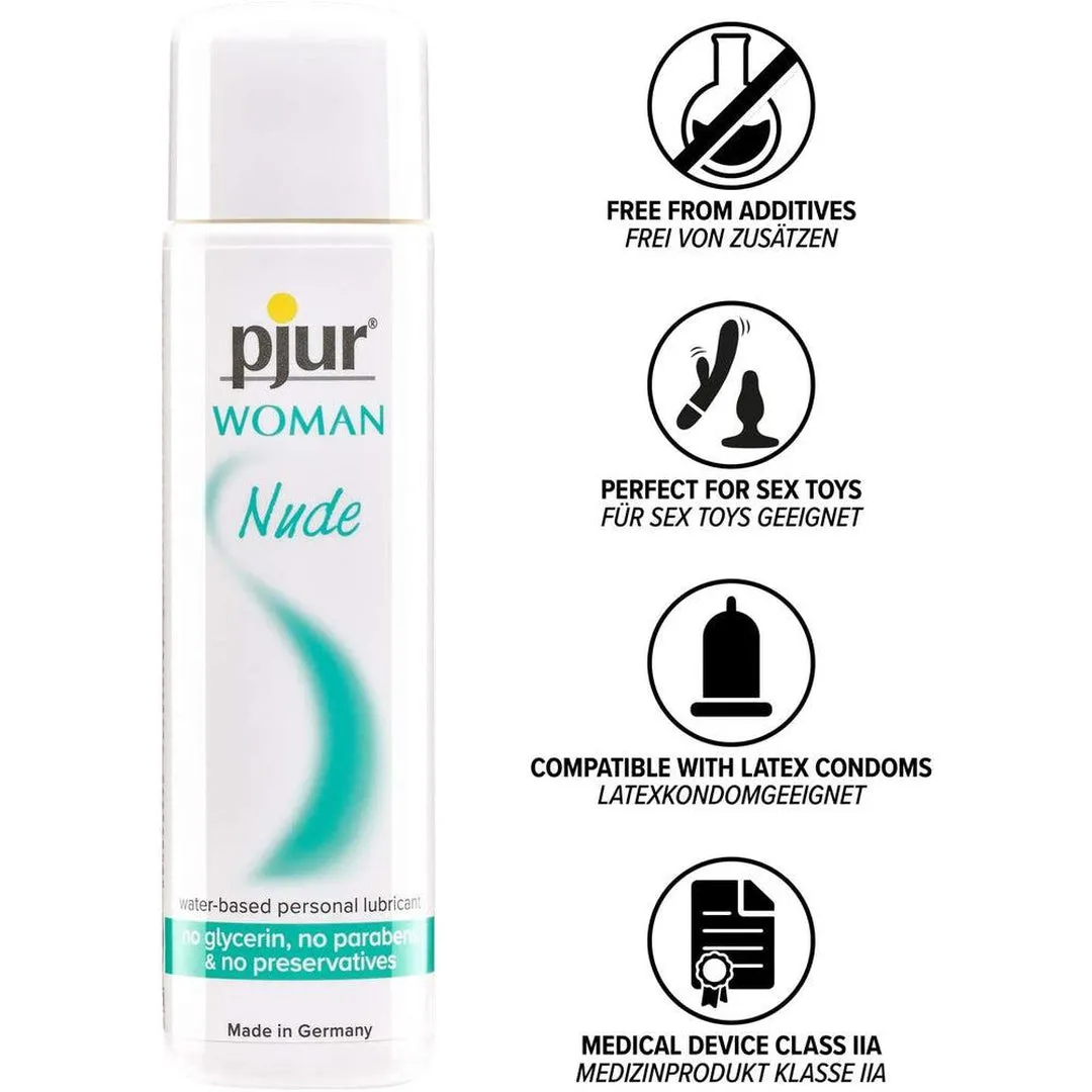 Pjur Woman Nude Water-Based Lubricant | 100ml (3.4oz)