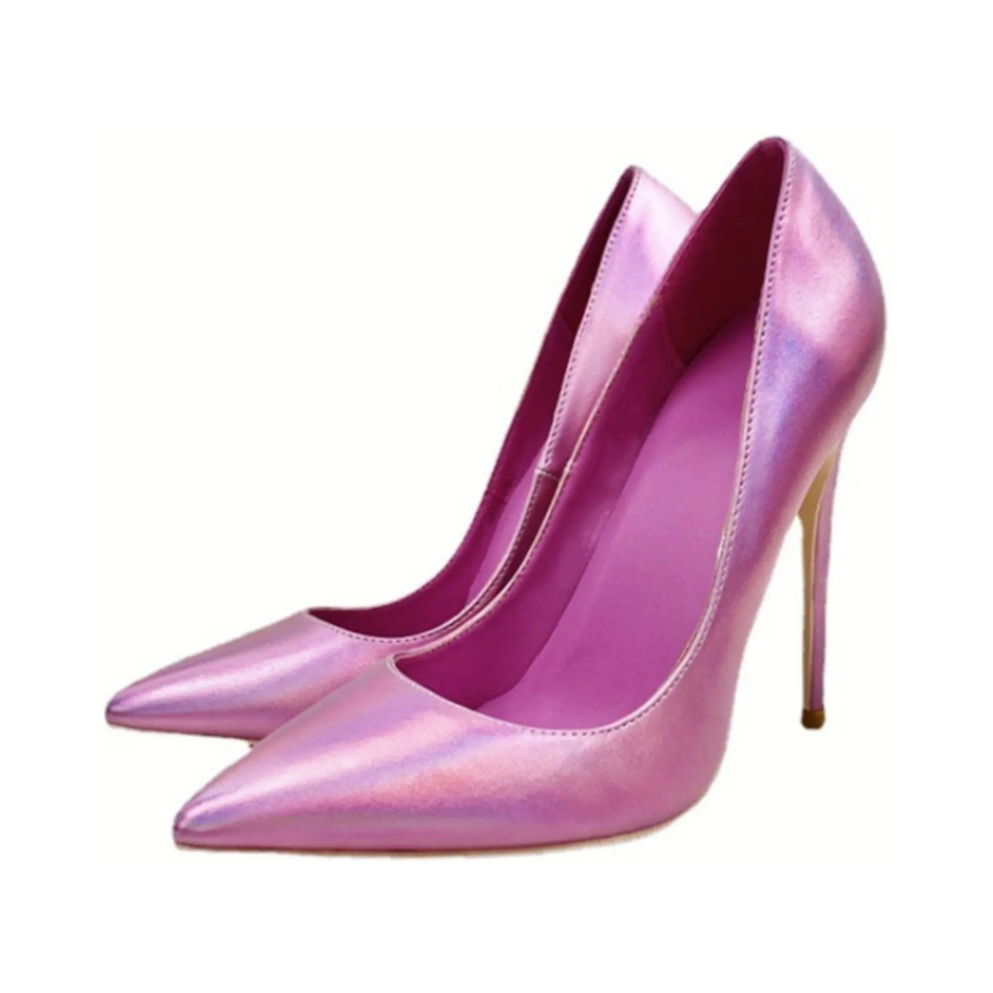 Pre Order:  Soft Sheen Pink Pointed Stiletto