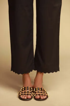 Scallop Straight Pant