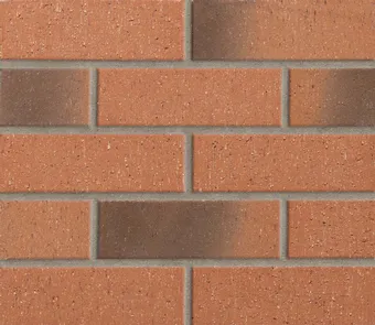 Summitville Thin Brick 7-5/8 x 2-1/4 x 9/16" Yorktown Flashed Blend