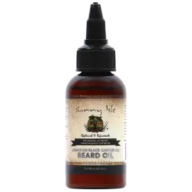 Sunny Isle Jamaican Black Castor Oil Beard Oil - 2oz