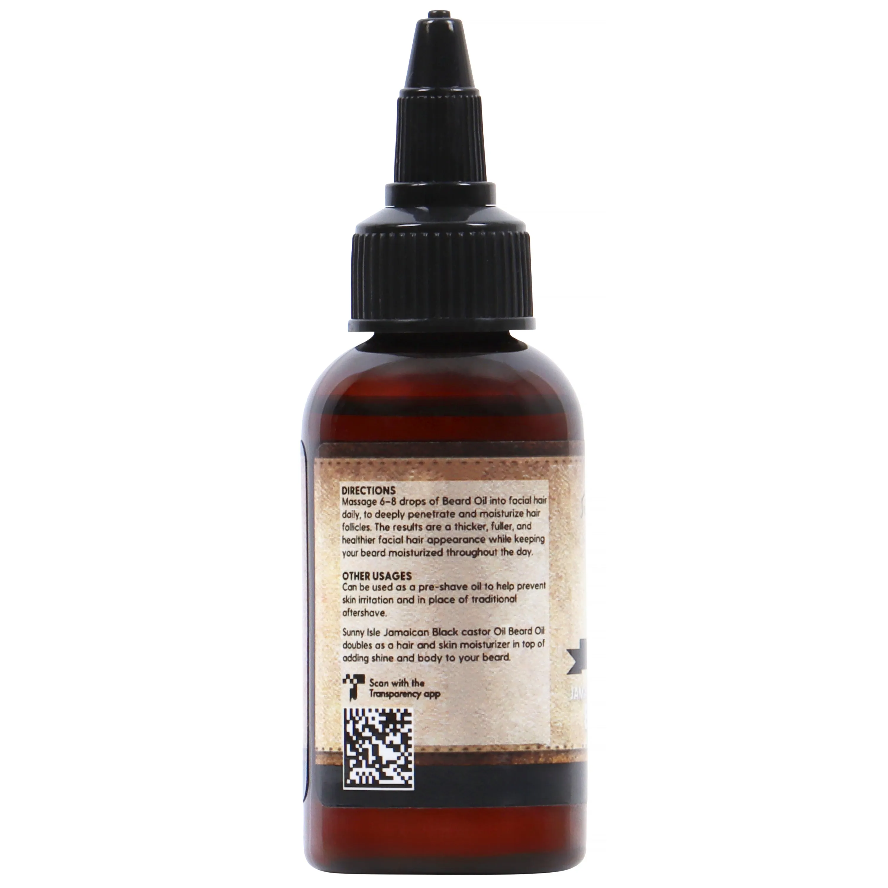 Sunny Isle Jamaican Black Castor Oil Beard Oil - 2oz