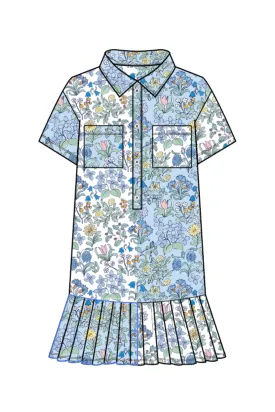 The Aspen Dress - Spring Sprig Multi