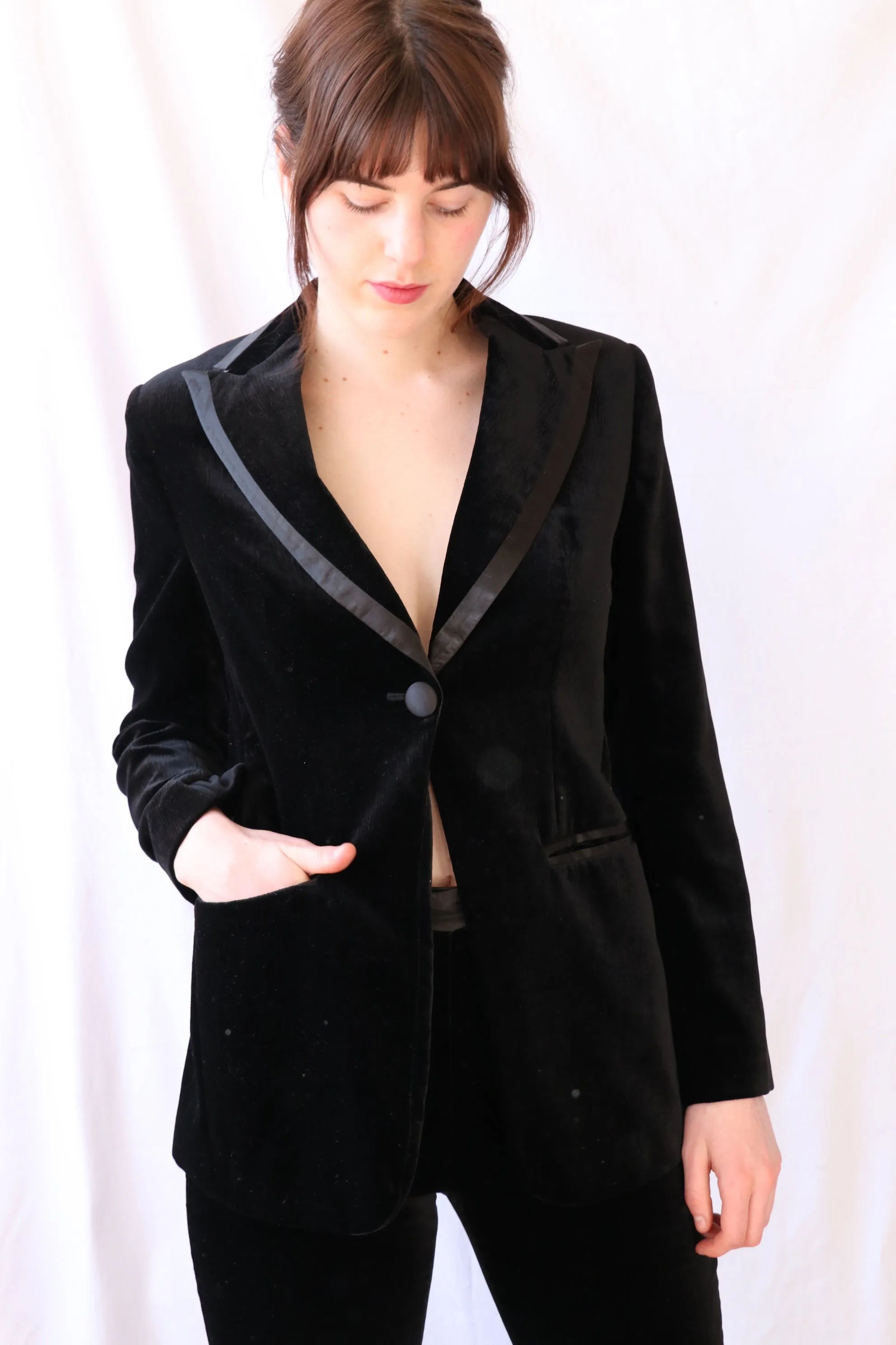 Vintage Velvet Pant Suit