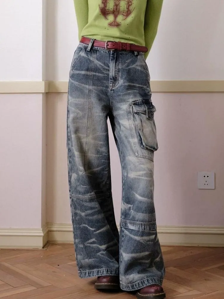 Washed blue jeans【s0000003702】